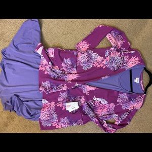 Jersey knit dress and Cardigan LulaRoe